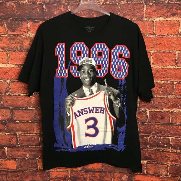 allen iverson the answer t shirt